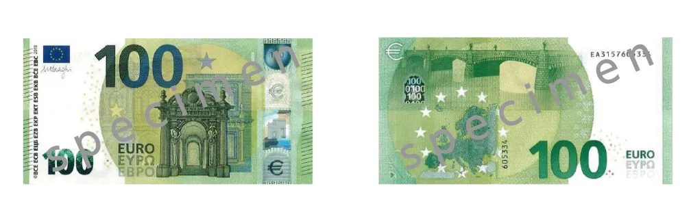 ユーロ_100EUR_2019
